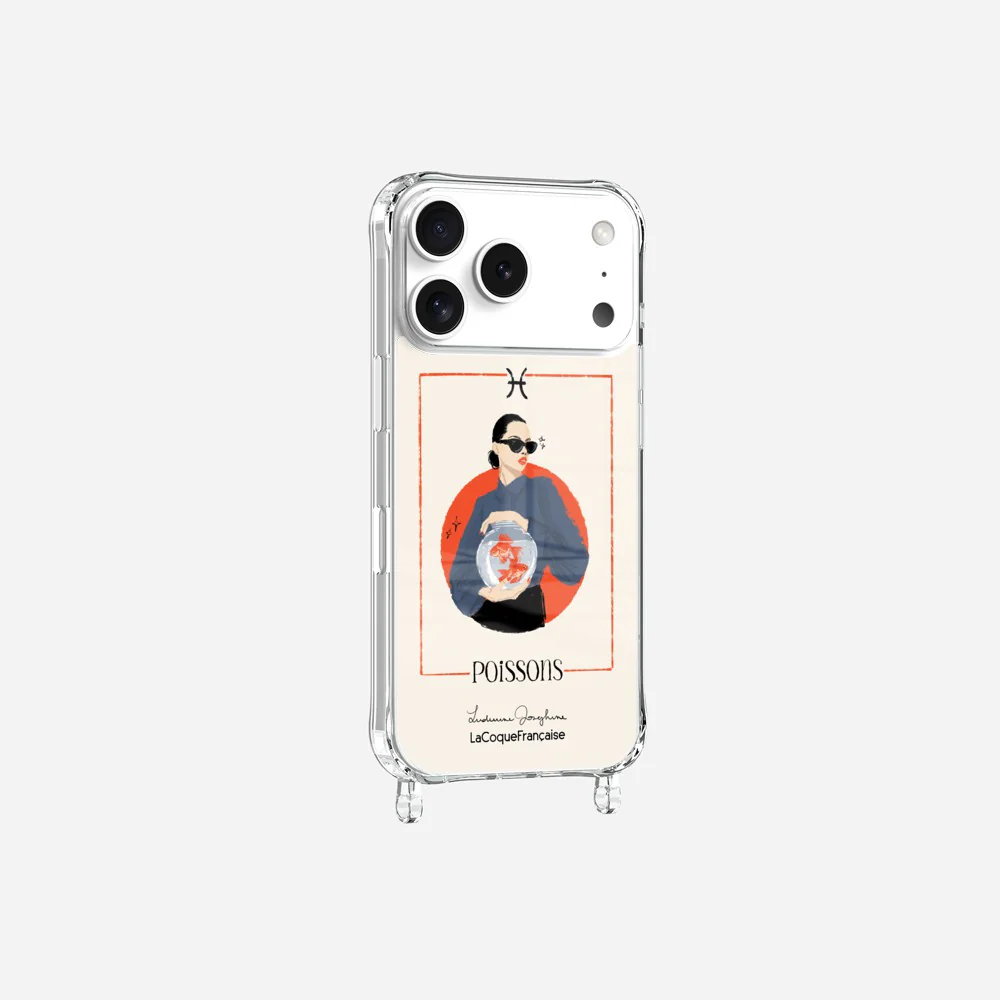 Coque LUDIVINE JOSEPHINE X LCF Anneaux Imprimee Poisson - Image 3