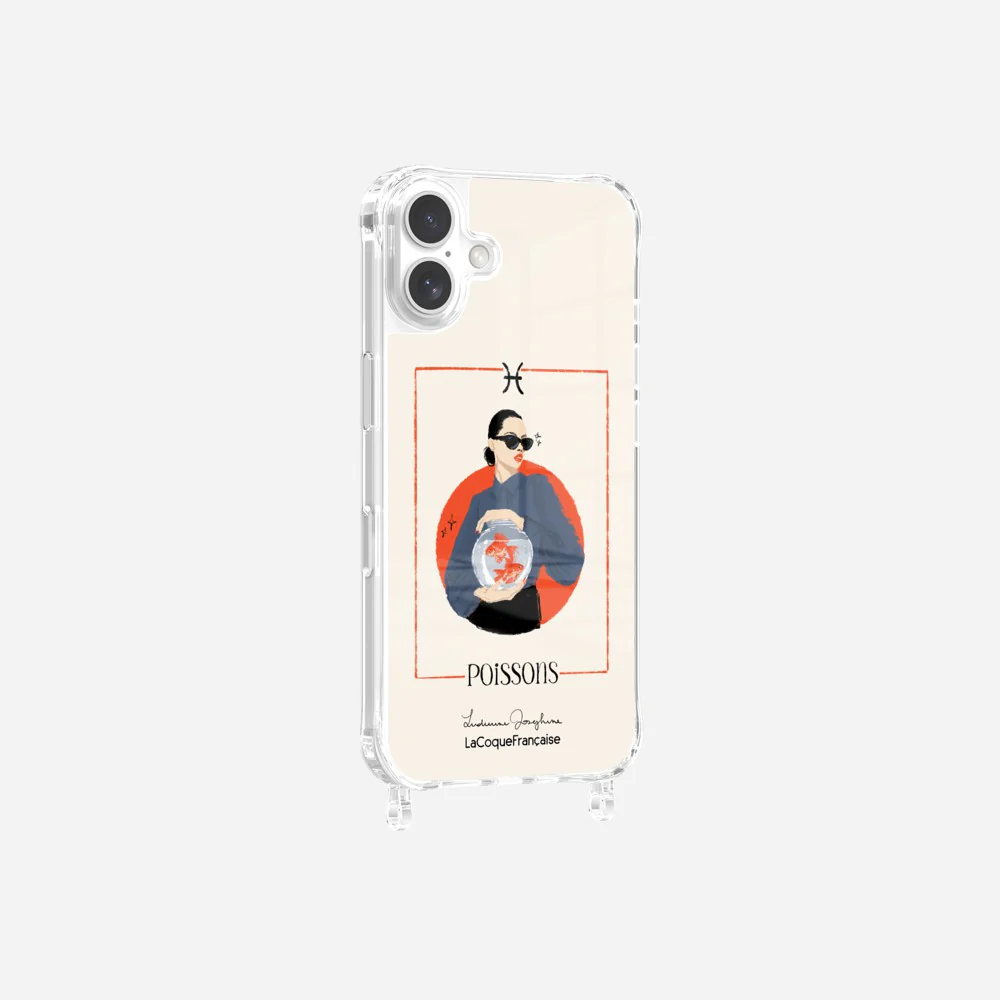 Coque LUDIVINE JOSEPHINE X LCF Anneaux Imprimee Poisson - Image 9
