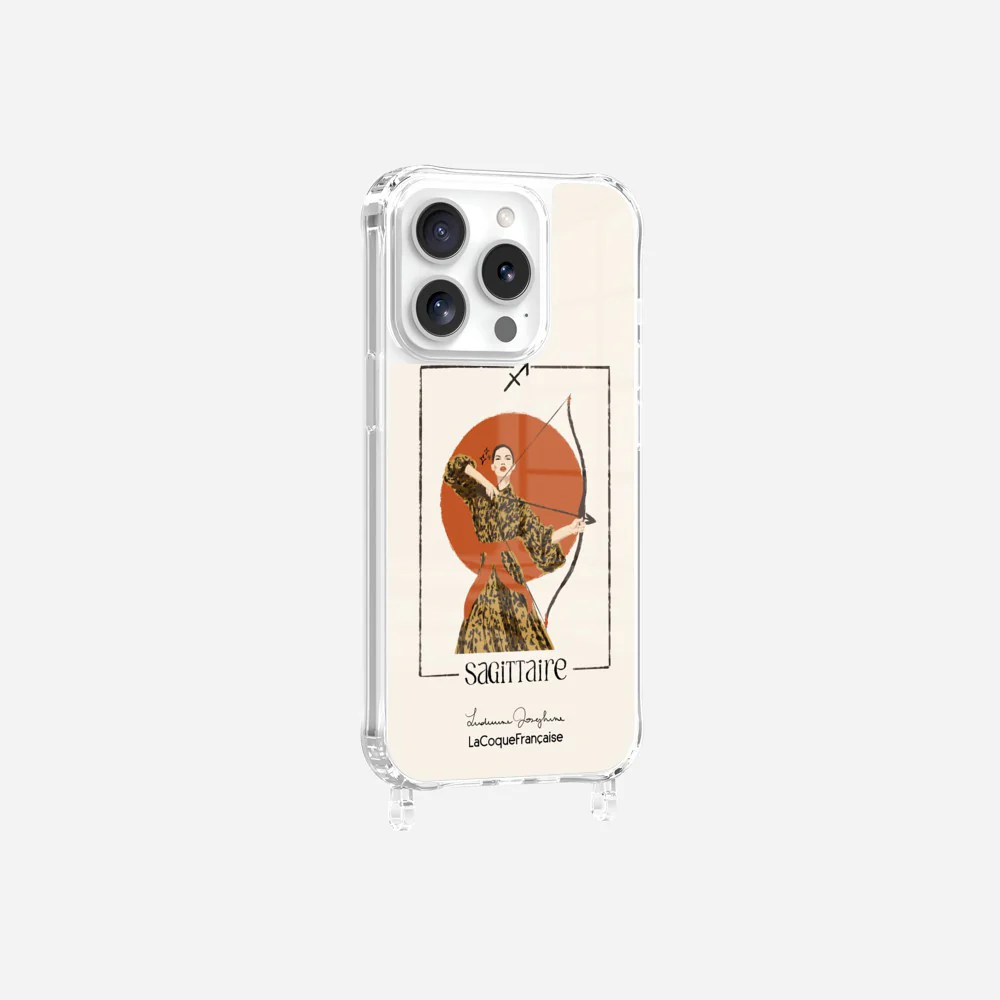 Coque LUDIVINE JOSEPHINE X LCF Anneaux Imprimee Sagittaire - Image 10