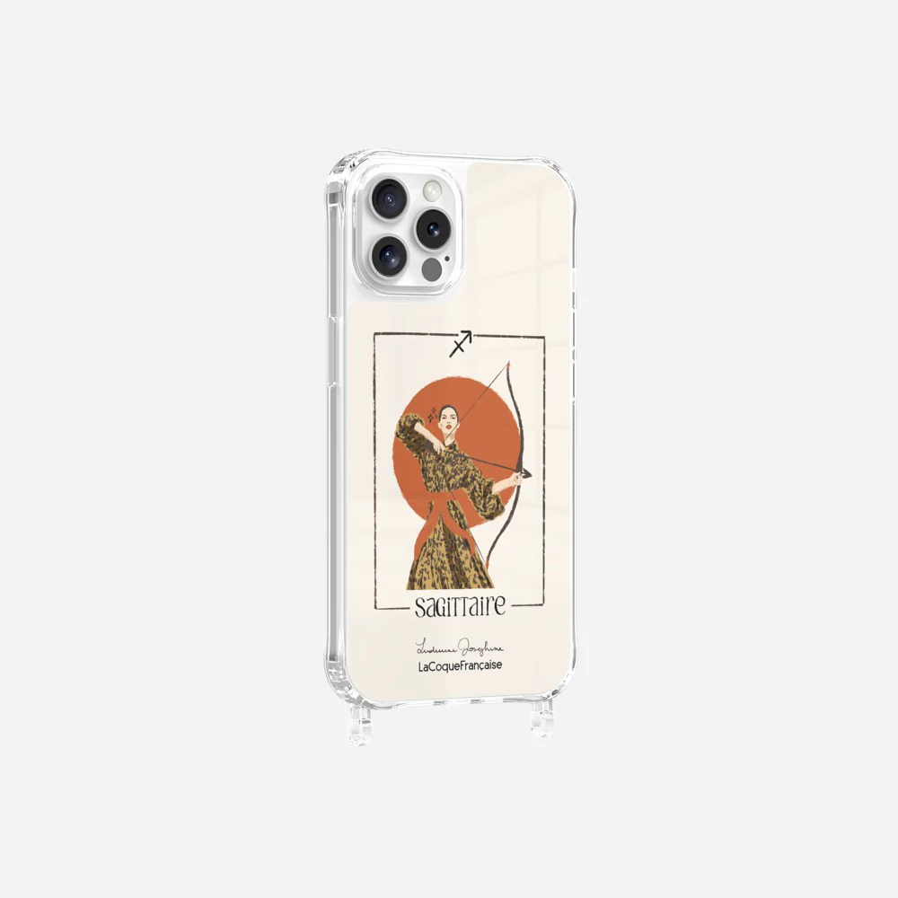 Coque LUDIVINE JOSEPHINE X LCF Anneaux Imprimee Sagittaire - Image 21