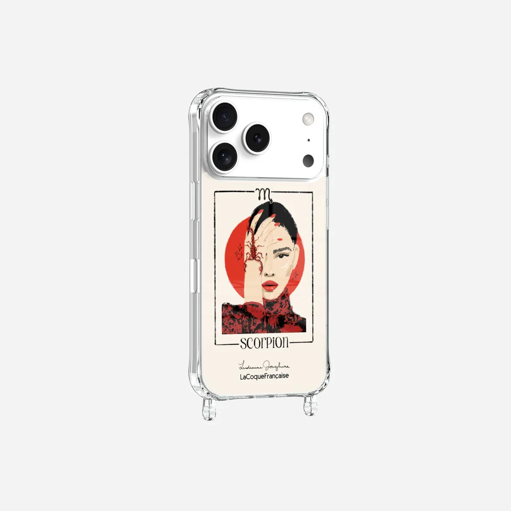 Coque LUDIVINE JOSEPHINE X LCF Anneaux Imprimee Scorpion - Image 3