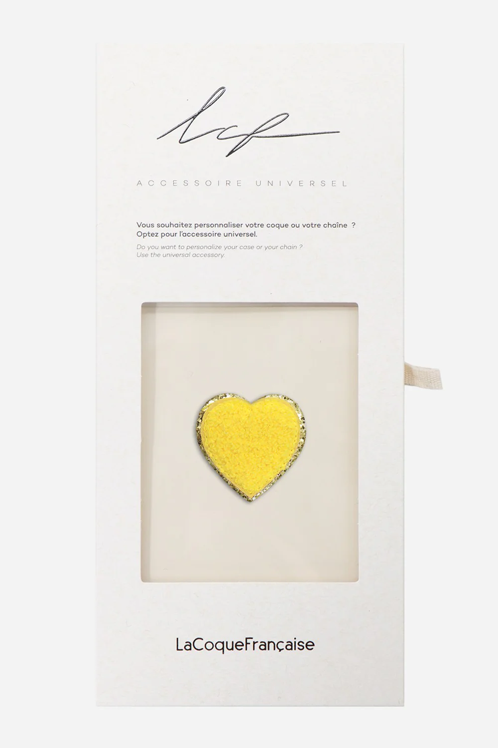 Patch Coeur Jaune - Image 3