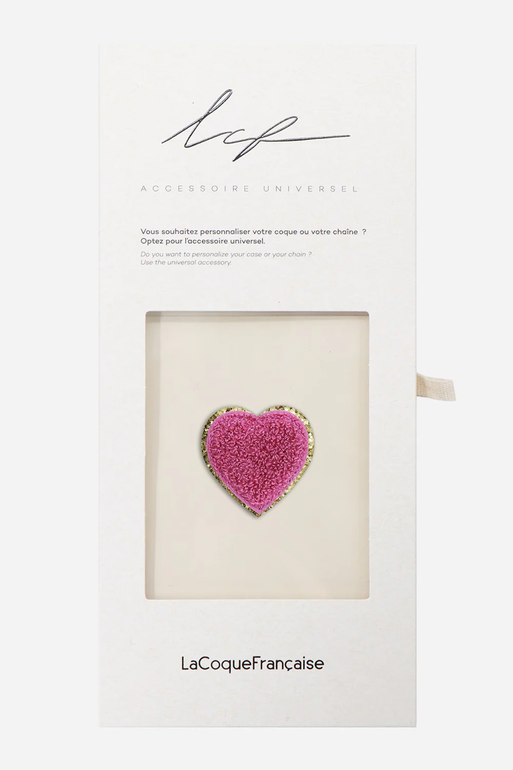 Patch Coeur Violet - Image 3