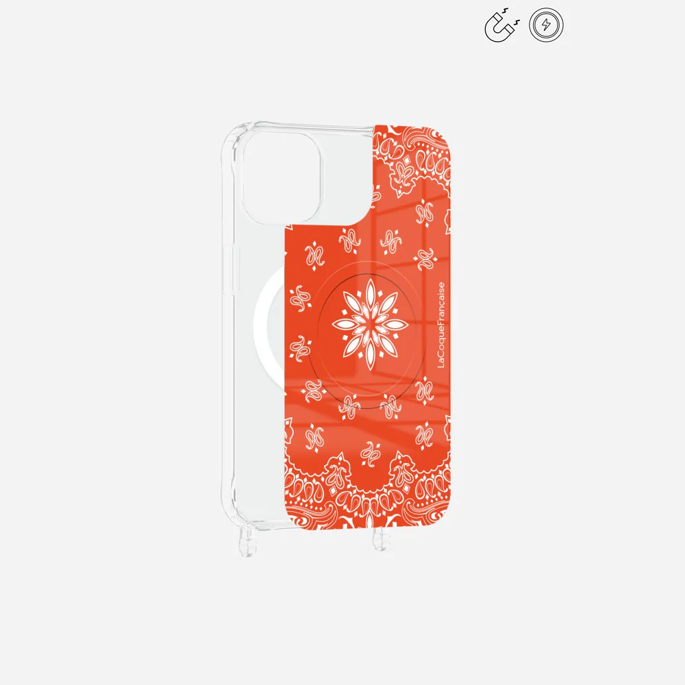 Plaque Magnetique Imprimee Bandana Orange - Image 12