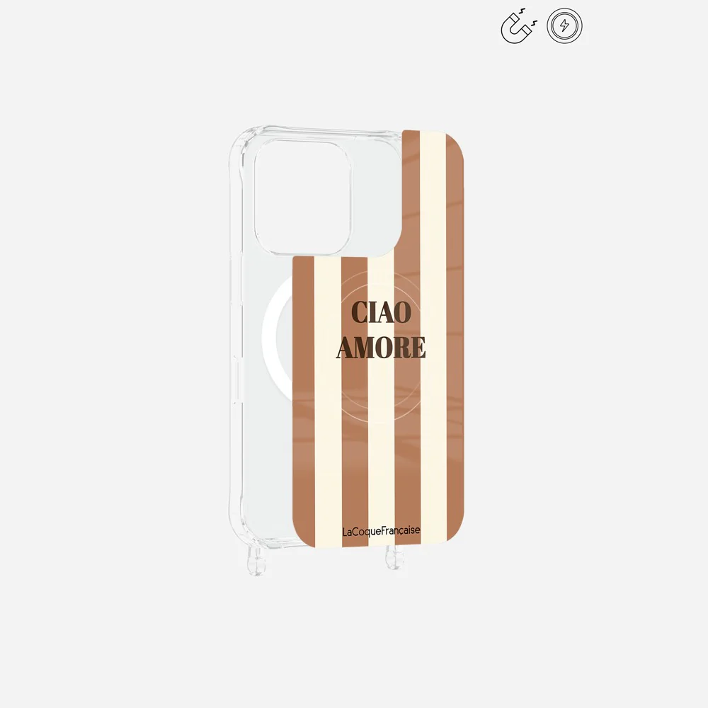 Plaque Magnetique Imprimee Ciao Amore Beige - Image 6