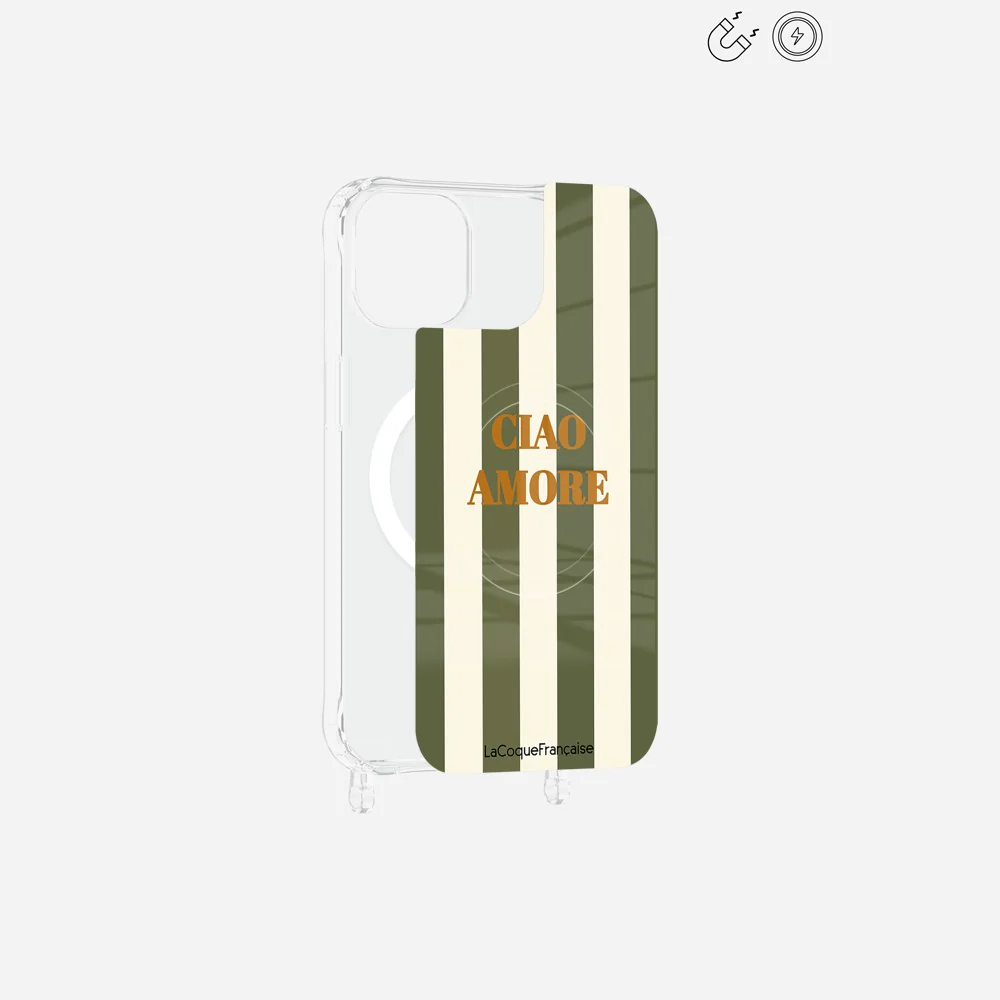 Plaque Magnetique Imprimee Ciao Amore Kaki - Image 12
