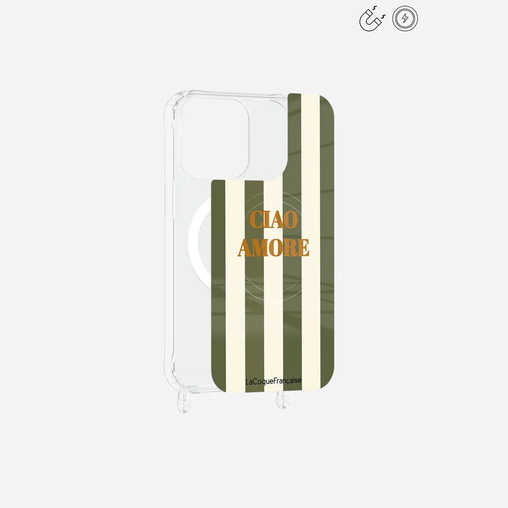 Plaque Magnetique Imprimee Ciao Amore Kaki - Image 18