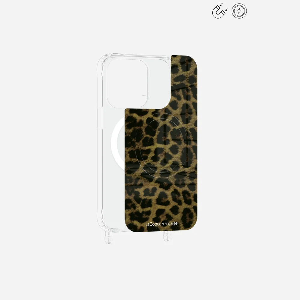Plaque Magnetique Imprimee Leopard Kaki Et Noir - Image 14
