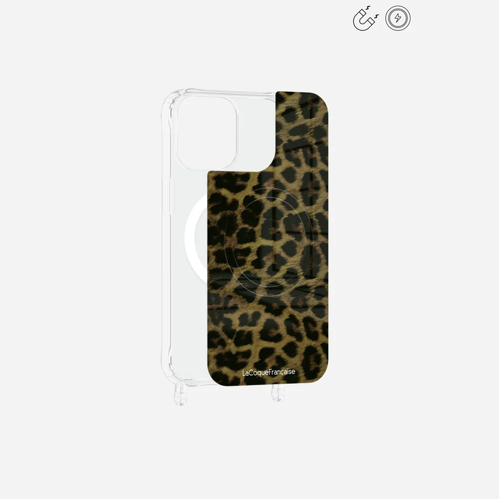 Plaque Magnetique Imprimee Leopard Kaki Et Noir - Image 19