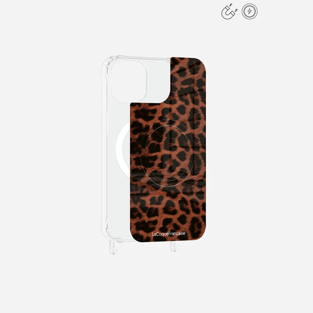 Plaque Magnetique Imprimee Leopard Terracotta Et Noir - Image 12