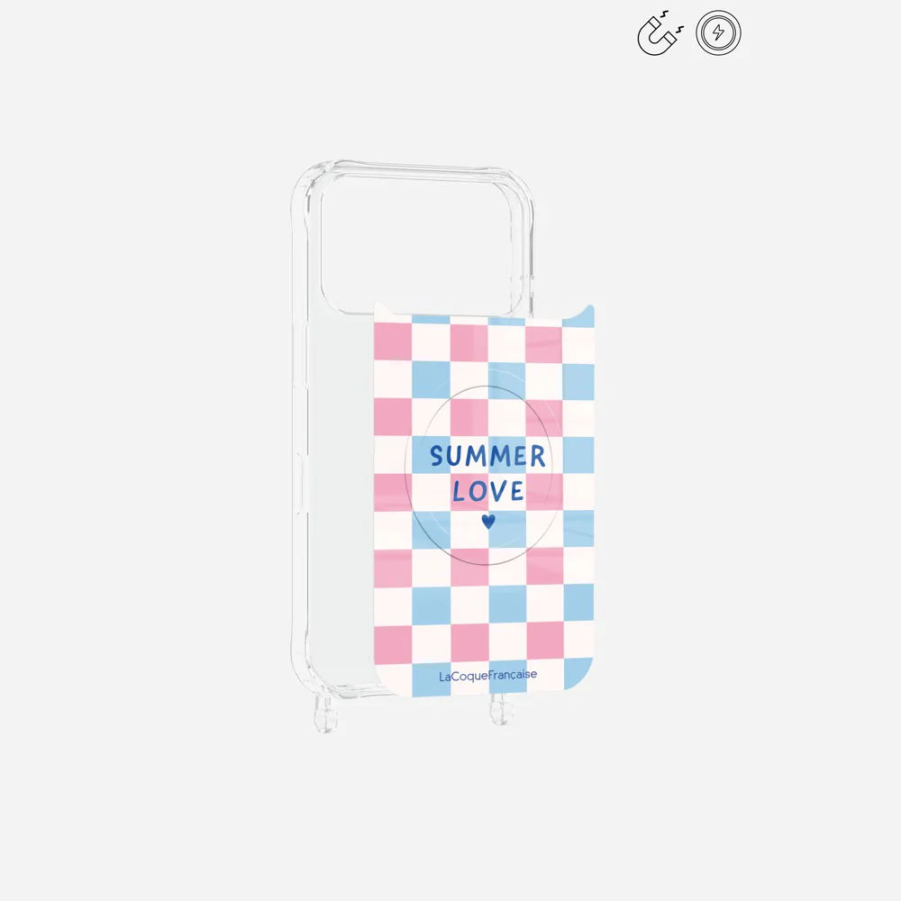 Plaque Magnetique Imprimee Summer Love Bleu - Image 3