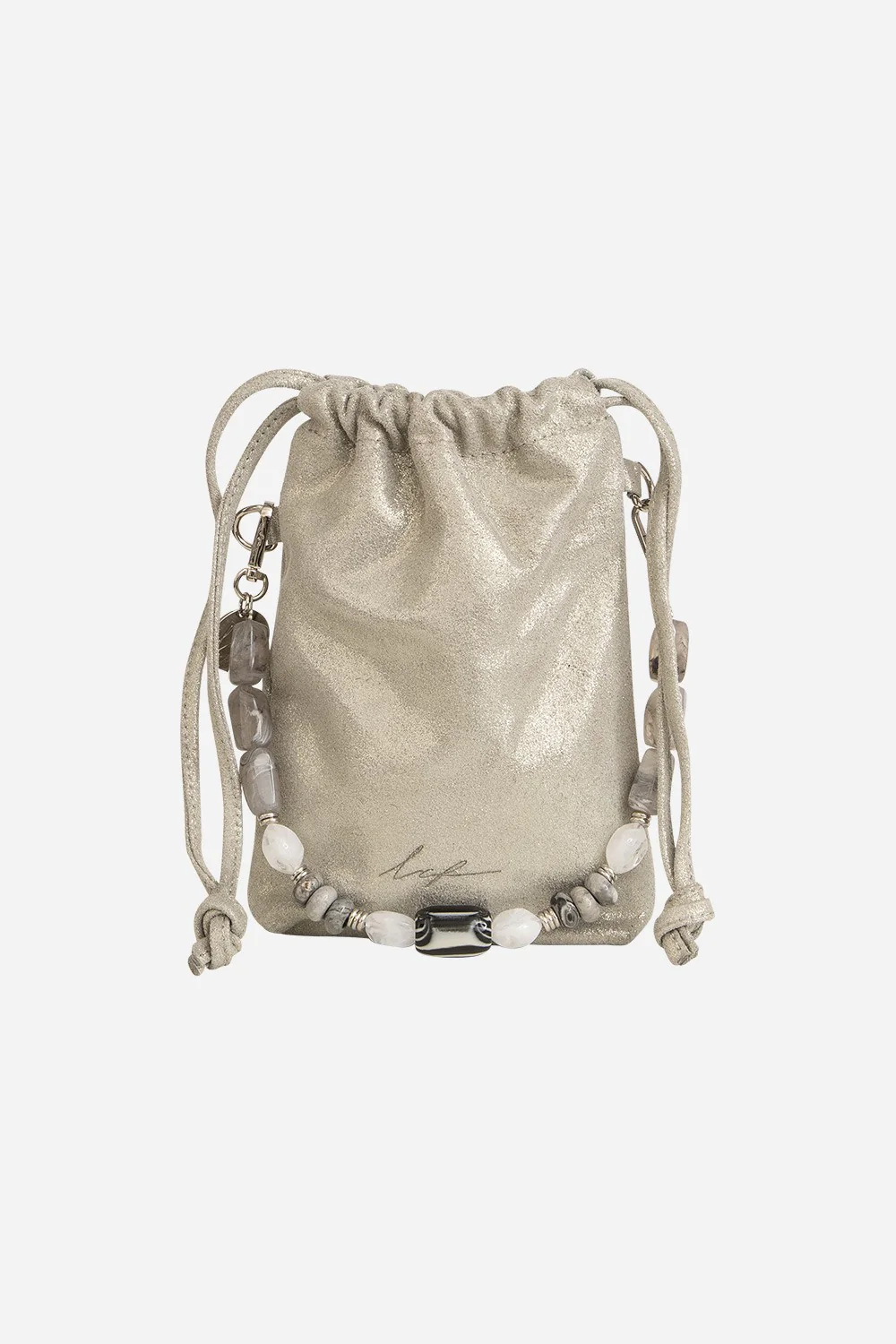 Sac Bandouliere Lorena Argent - Image 2