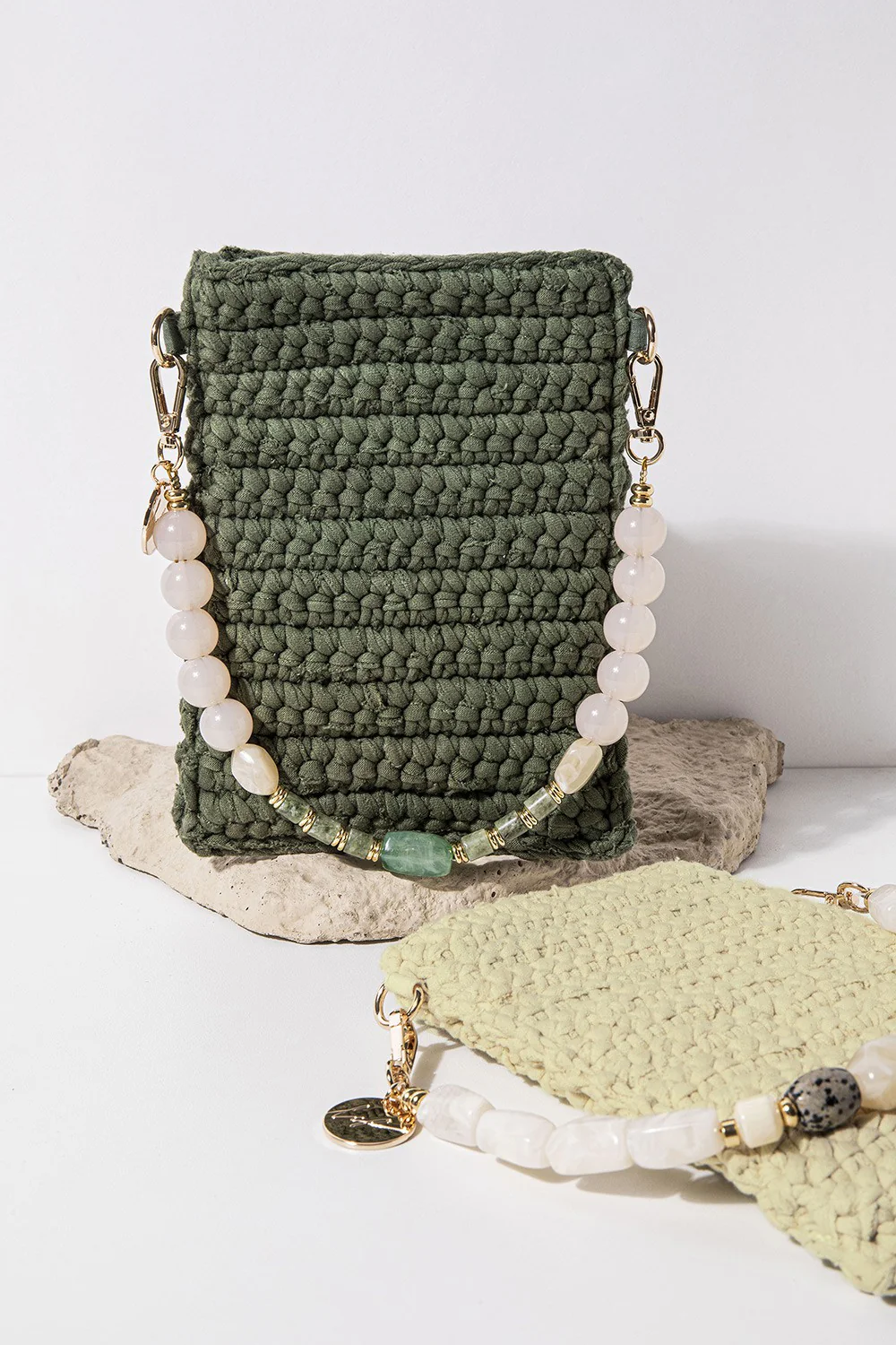 Sac Bandouliere Reva Beige - Image 3